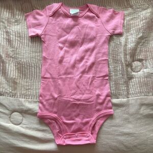 Carter's Soft Pink Baby Bodysuit
